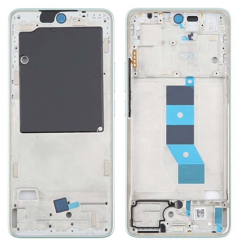 COVER CENTRALE A PER XIAOMI REDMI NOTE 14 5G (24094RAD4G) VERDE ORIGINALE