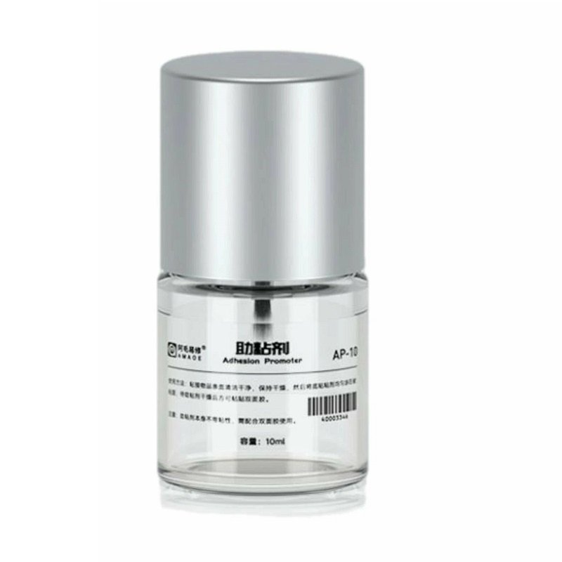 AMAOE AP-10 NASTRO BIADESIVO PROMOTORE DI ADESIONE 10ML MIGLIORA L'ADESIONE DEVE ESSERE UTILIZZATO CON IL NASTRO ADESIVO