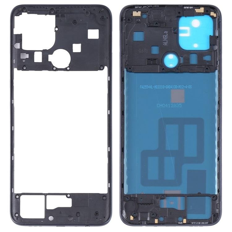 COVER CENTRALE B PER OPPO A15 (CPH2185) NERO