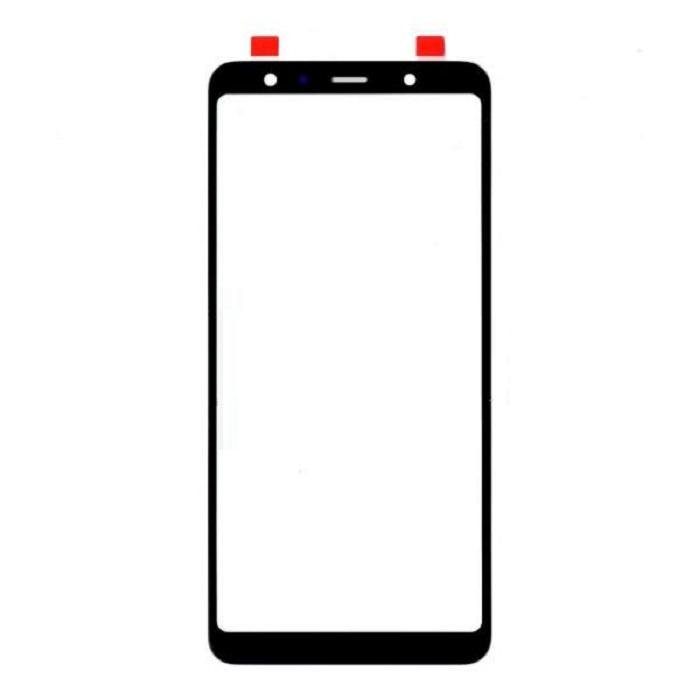 VETRO PER SAMSUNG GALAXY A7 (2018) A750F NERO