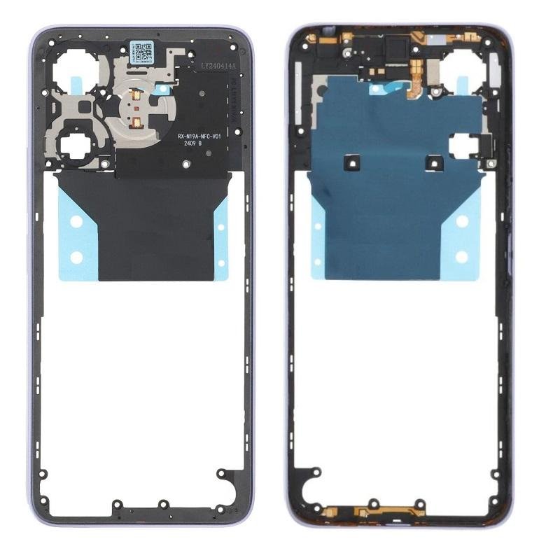 COVER CENTRALE B PER XIAOMI POCO M6 4G (2404APC5FG) VIOLA ORIGINALE