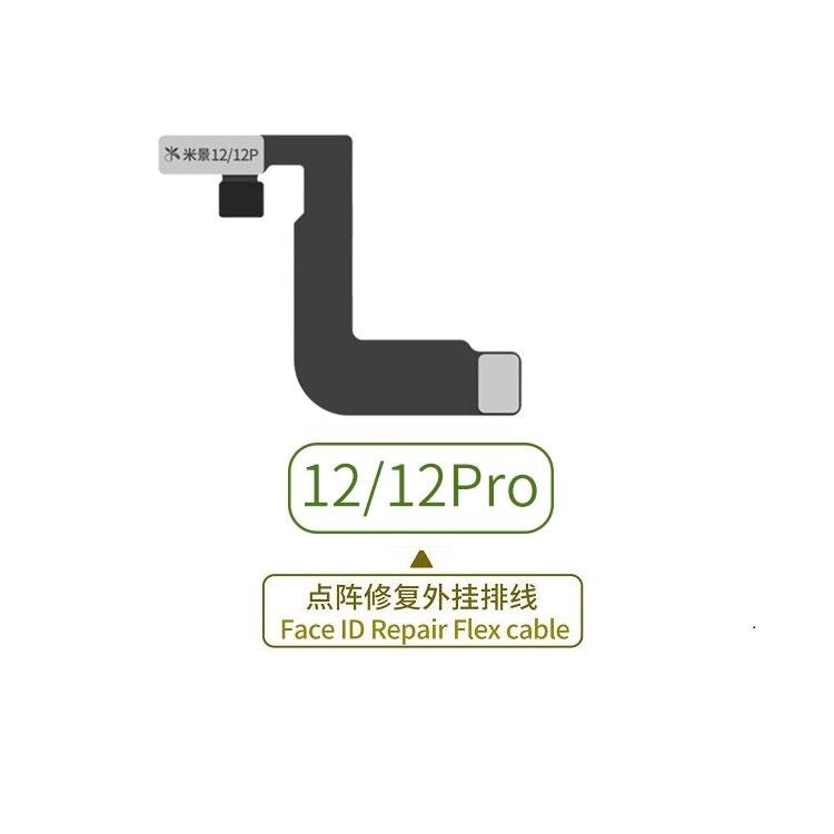 MIJING ESTERNO FACE ID CAVO FLESSIBILE DEL PROIETTORE DOT (PUò ESSERE COLLEGATO DIRETTAMENTE SENZA SMONTAGGIO) PER APPLE IPHONE 12 6.1 / IPHONE 12 PRO 6.1