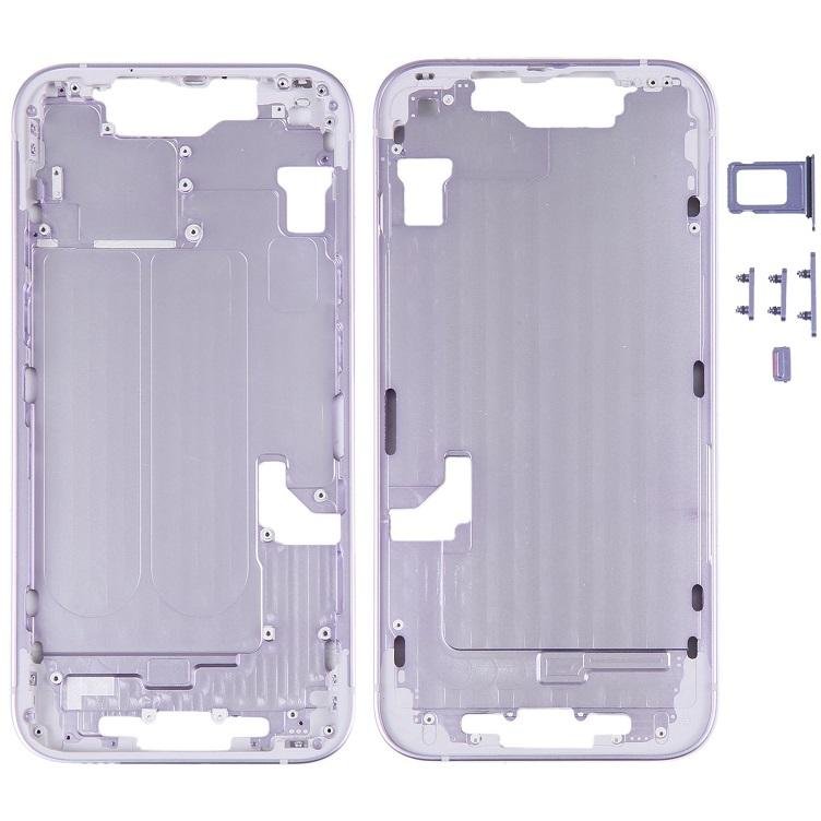 COVER CENTRALE A PER APPLE IPHONE 14 6.1 VIOLA MATERIALE ORIGINALE