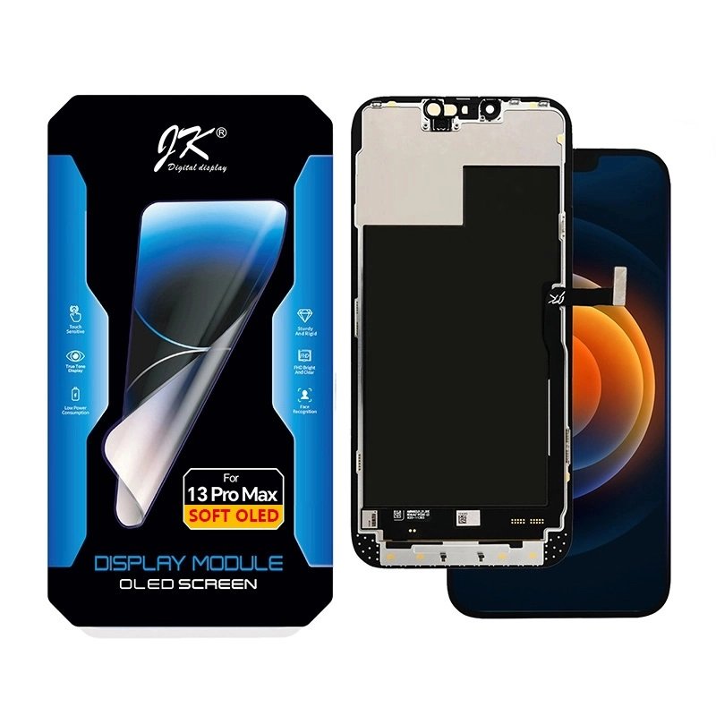 TOUCHSCREEN + DISPLAY OLED DISPLAY COMPLETO PER APPLE IPHONE 13 PRO MAX 6.7 JK-T OLED VERSIONE SOFT