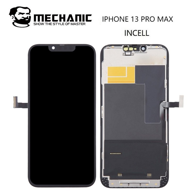 TOUCHSCREEN + DISPLAY LCD DISPLAY COMPLETO PER APPLE IPHONE 13 PRO MAX 6.7 MECHANIC INCELL (FREQUENZA DI AGGIORNAMENTO: 120HZ)