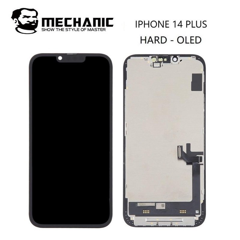 TOUCHSCREEN + DISPLAY OLED DISPLAY COMPLETO PER APPLE IPHONE 14 PLUS 6.7 MECHANIC OLED VERSIONE DURA
