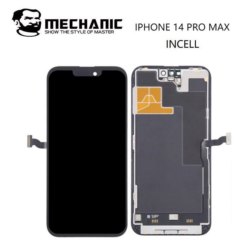 TOUCHSCREEN + DISPLAY LCD DISPLAY COMPLETO PER APPLE IPHONE 14 PRO MAX 6.7 MECHANIC INCELL (FREQUENZA DI AGGIORNAMENTO: 120HZ)