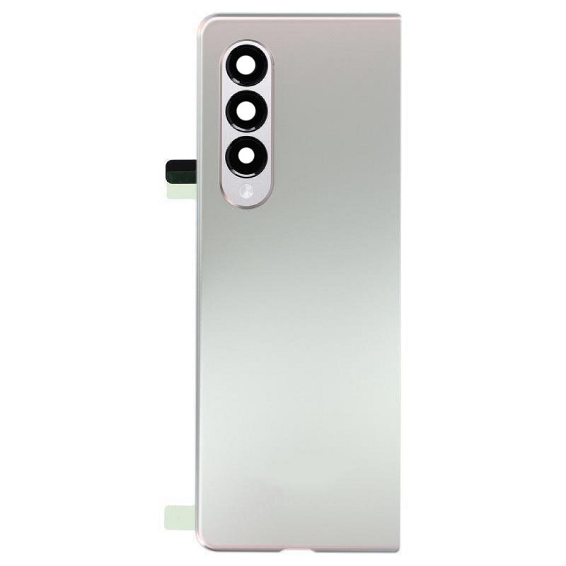 COVER POSTERIORE PER SAMSUNG GALAXY Z FOLD3 5G F926B ARGENTO