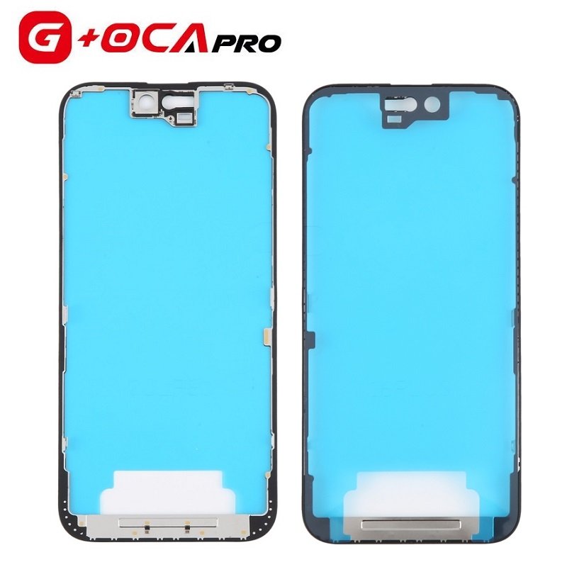 G+ PRO SOSTITUZIONE DELLA STAFFA DELLA CORNICE ANTERIORE LCD PER APPLE IPHONE 16 6.1 NERO