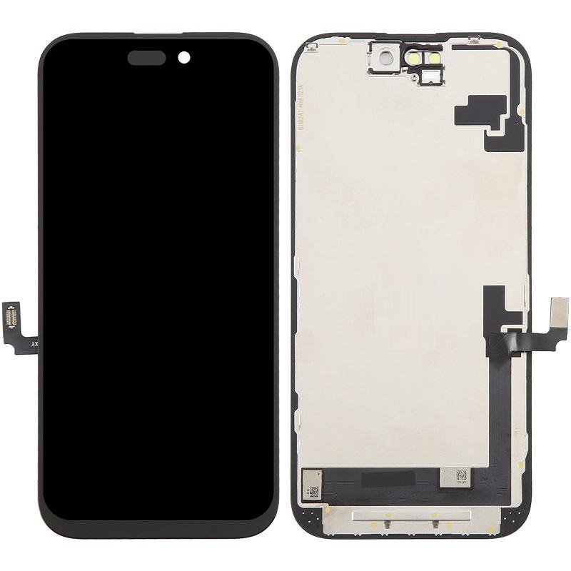 TOUCHSCREEN + DISPLAY OLED DISPLAY COMPLETO PER APPLE IPHONE 16 6.1 TD OLED VERSIONE SOFT
