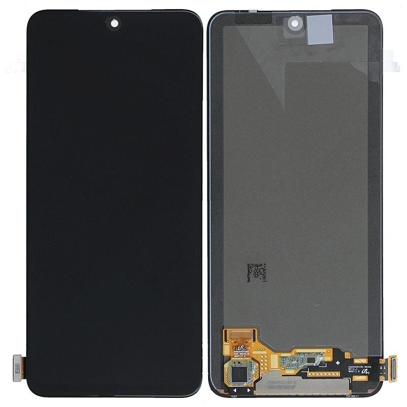 DISPLAY OLED + TOUCHSCREEN DISPLAY COMPLETO SENZA FRAME PER XIAOMI POCO M5S (2207117BPG) / REDMI NOTE 10 4G (M2101K7AI M2101K7AG) / REDMI NOTE 10S (M2101K7BG M2101K7BI M2101K7BNY) NERO