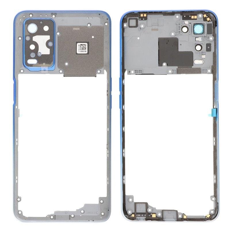 COVER CENTRALE B PER OPPO A16 (CPH2269) / A16S (CPH2271) / A54S (CPH2273) BLU