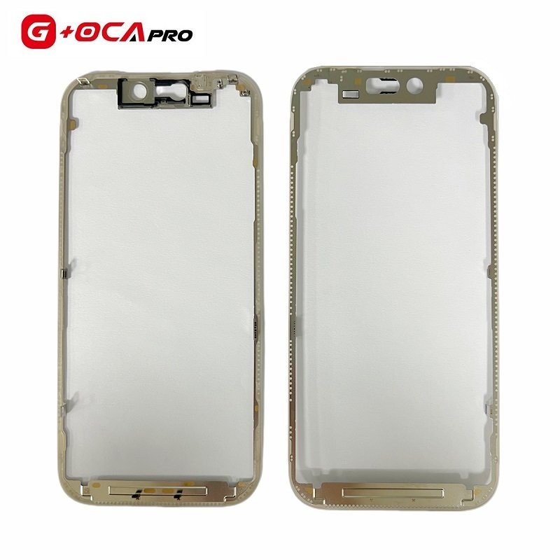 G+ PRO SOSTITUZIONE DELLA STAFFA DELLA CORNICE ANTERIORE LCD PER APPLE IPHONE 17 PRO 6.3 NERO