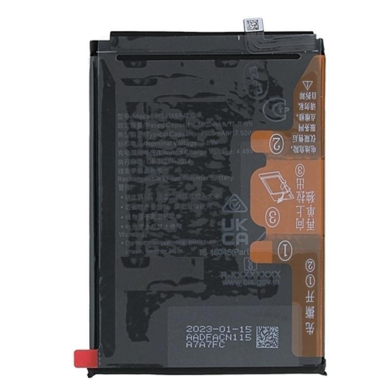 BATTERIA ORIGINALE HB416594EGW PER HONOR X8A (CRT-LX1 CRT-LX2 CRT-LX3) / HONOR 90 LITE 5G (CRT-NX1) / HONOR X8B (LLY-LX1 LLY-LX2 LLY-LX3) / HONOR 200 LITE (LLY-NX1)