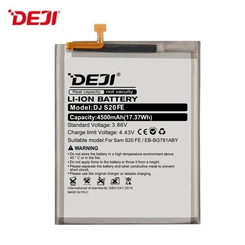 DEJI BATTERIA DJ S20 FE EB-BG781ABY PER SAMSUNG GALAXY S20 FE G780F G781B / A52 A525F / A52 5G A526B / A52S 5G A528B
