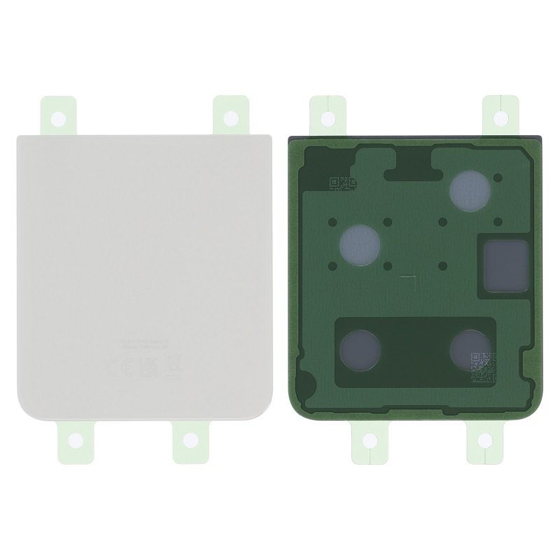COVER POSTERIORE PER SAMSUNG GALAXY Z FLIP5 5G F731B CREMA /BIANCO