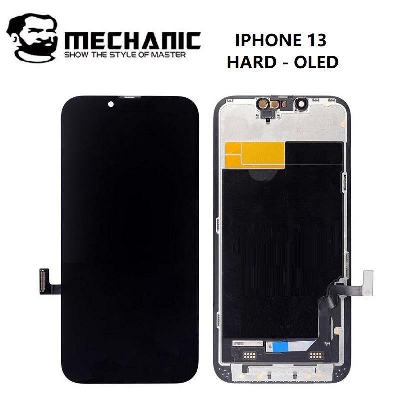 TOUCHSCREEN + DISPLAY OLED DISPLAY COMPLETO PER APPLE IPHONE 13 6.1 MECHANIC OLED VERSIONE DURA