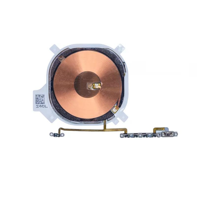 NFC RICARICA WIRELESS FLEX + NFC + FLEX DI TASTO VOLUME E POWER PER APPLE IPHONE XS MAX 6.5