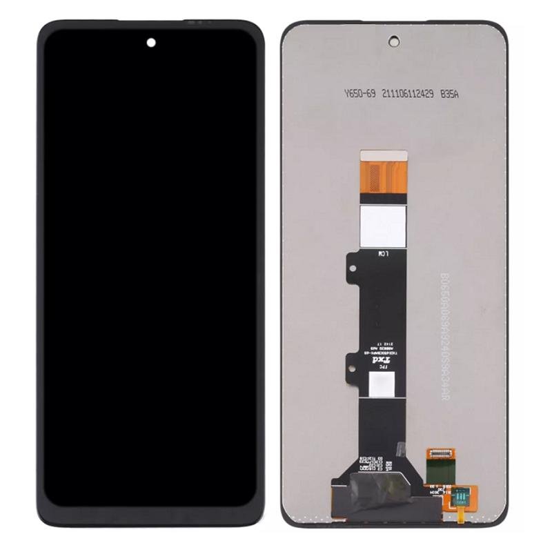 DISPLAY LCD + TOUCHSCREEN DISPLAY COMPLETO SENZA FRAME PER MOTOROLA MOTO E32s (XT2229) NERO