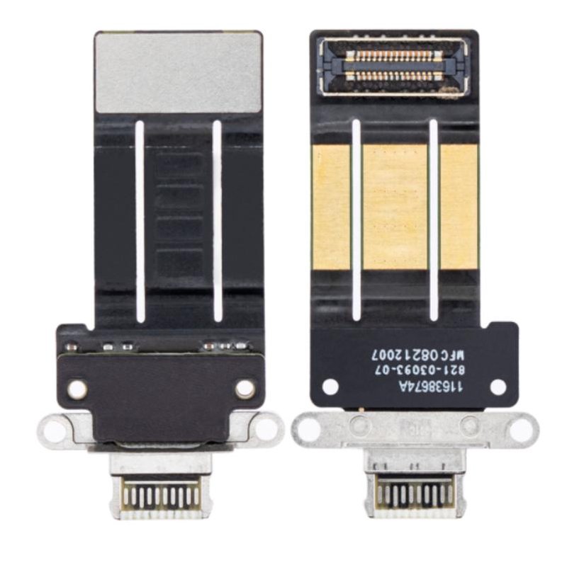 FLEX DI RICARICA PER APPLE APPLE IPAD PRO 11 A2377 (2021) / IPAD PRO 11 (2022) / IPADPRO 12.9 (2021) / IPAD PRO 12.9(2022) (WIFI VERSION) BIANCO
