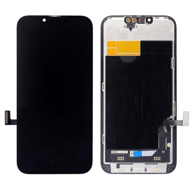 TOUCHSCREEN + DISPLAY OLED DISPLAY COMPLETO PER APPLE IPHONE 13 6.1 YK OLED VERSIONE DURA