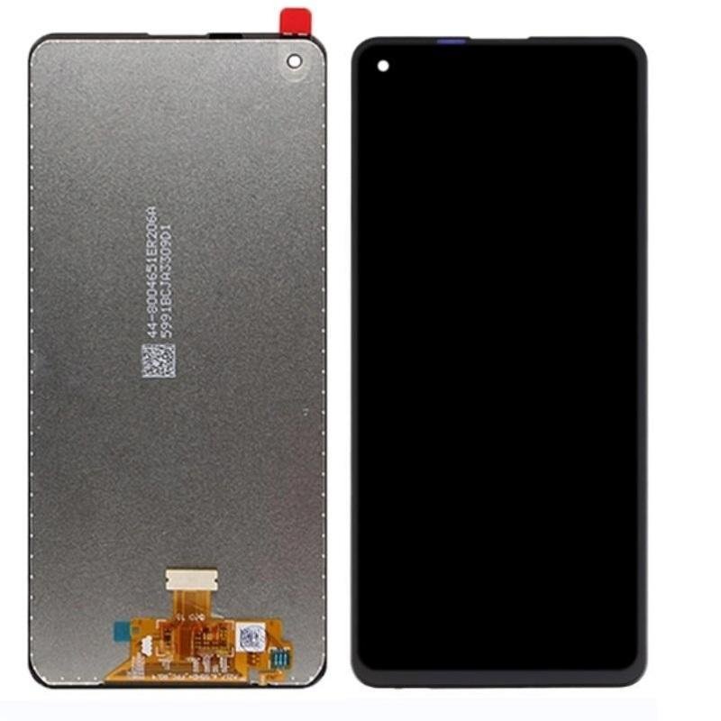 DISPLAY LCD + TOUCHSCREEN DISPLAY COMPLETO SENZA FRAME PER SAMSUNG GALAXY A21S A217F NERO