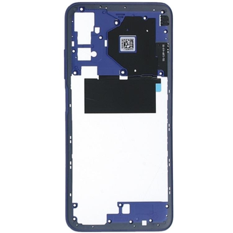 COVER CENTRALE B PER XIAOMI REDMI NOTE 10 5G (M2103K19G) BLU ORIGINALE