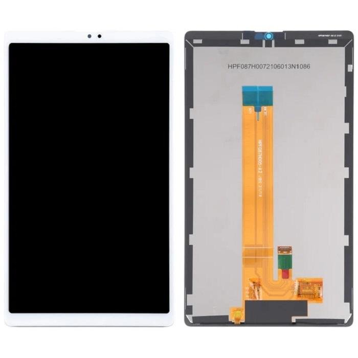 (Prenotazione) TOUCHSCREEN + DISPLAY LCD DISPLAY COMPLETO SENZA FRAME PER SAMSUNG GALAXY TAB A7 LITE 8.7 (LTE) T225 BIANCO ORIGINALE