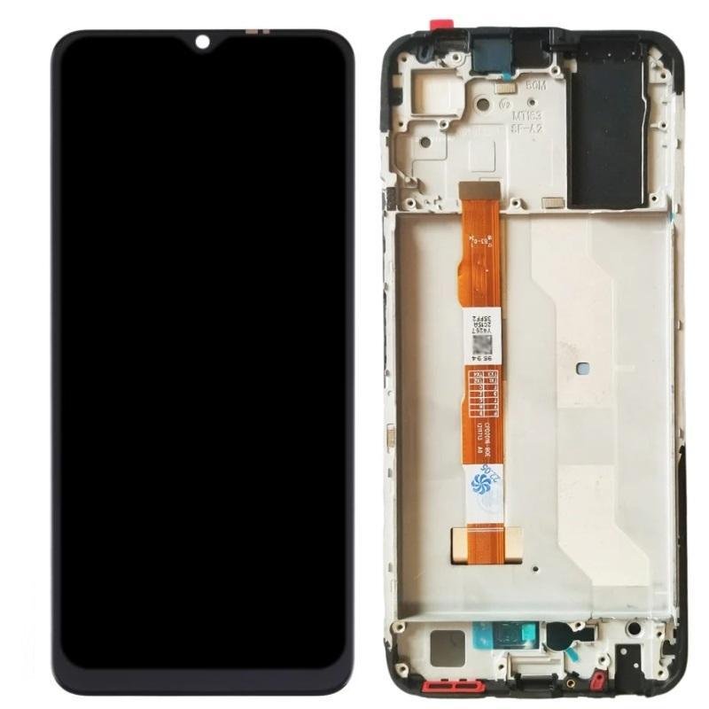 DISPLAY LCD + TOUCHSCREEN DISPLAY COMPLETO + FRAME PER VIVO Y21S (V2110) NERO