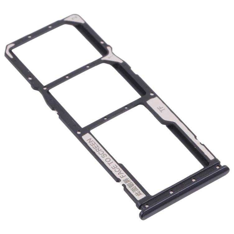 DUAL SIM TRAY PER XIAOMI POCO M5 (22071219CG) / M4 5G (22041219PG) / REDMI 10 5G (22041219G 22041219NY) NERO