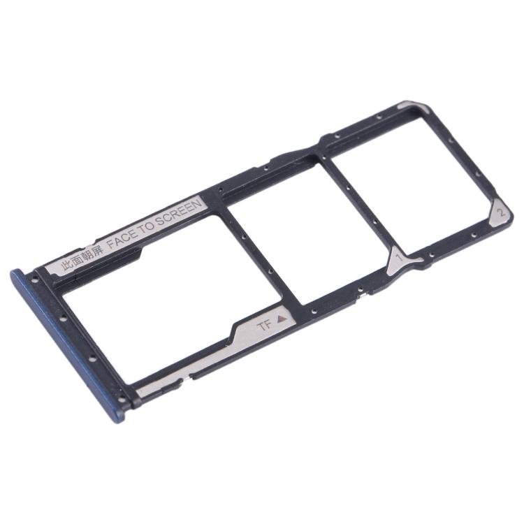 DUAL SIM TRAY PER XIAOMI REDMI 12C (22120RN86G 22120RN86I 22126RN91Y 2212ARNC4L) BLU