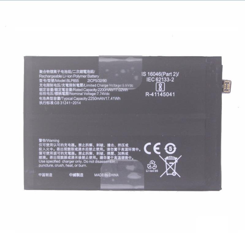 BATTERIA BLP855 PER OPPO FIND X5 LITE (CPH2371) / OPPO RENO8 5G (CPH2359) (NO LOGO)