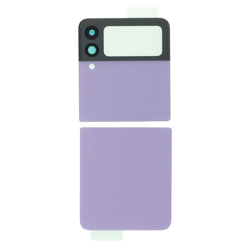 SET 2 PEZZI COVER POSTERIORE PER SAMSUNG GALAXY Z FLIP 3 5G F711B VIOLA