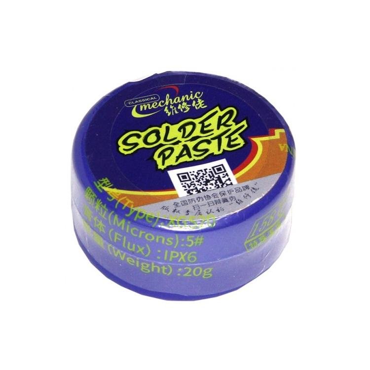 GEL DI SALDATURA MECHANIC XGS20 PESO 20g BASSA TEMP 158o