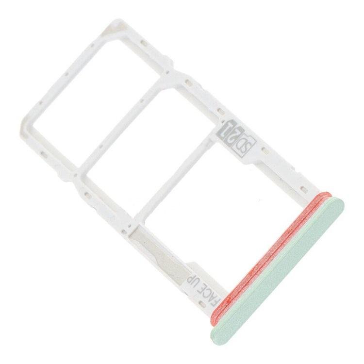 DUAL SIM TRAY PER MOTOROLA MOTO G24 (XT2423-1) VERDE