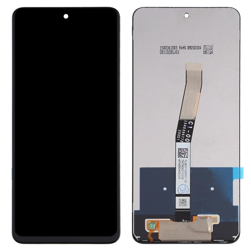 DISPLAY LCD + TOUCHSCREEN DISPLAY COMPLETO SENZA FRAME PER XIAOMI REDMI NOTE 9S (M2003J6A1G) / REDMI NOTE 9 PRO (M2003J6A2G) NERO ORIGINALE NEW