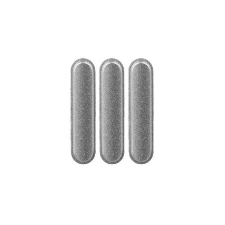 TASTO SET 3 (VOLUME VIBRATE POWER) PER APPLE IPAD MINI 4 A1538 A1550 NERO