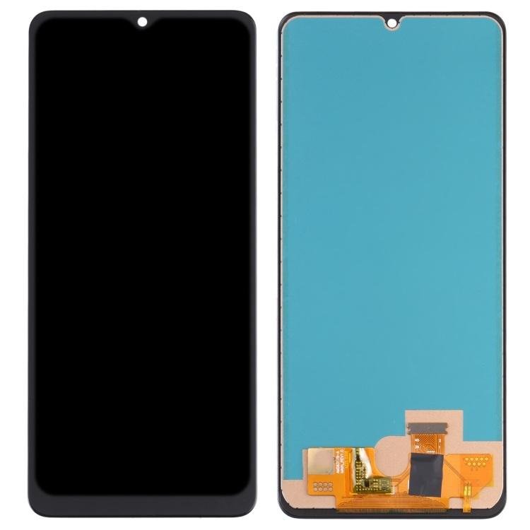 TOUCHSCREEN + DISPLAY AMOLED DISPLAY COMPLETO SENZA FRAME PER SAMSUNG GALAXY A22 4G A225F NERO ORIGINALE (SERVICE PACK)
