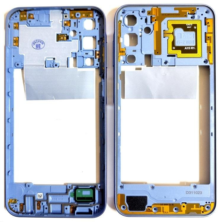 COVER CENTRALE B PER SAMSUNG GALAXY A15 5G A156B BLU