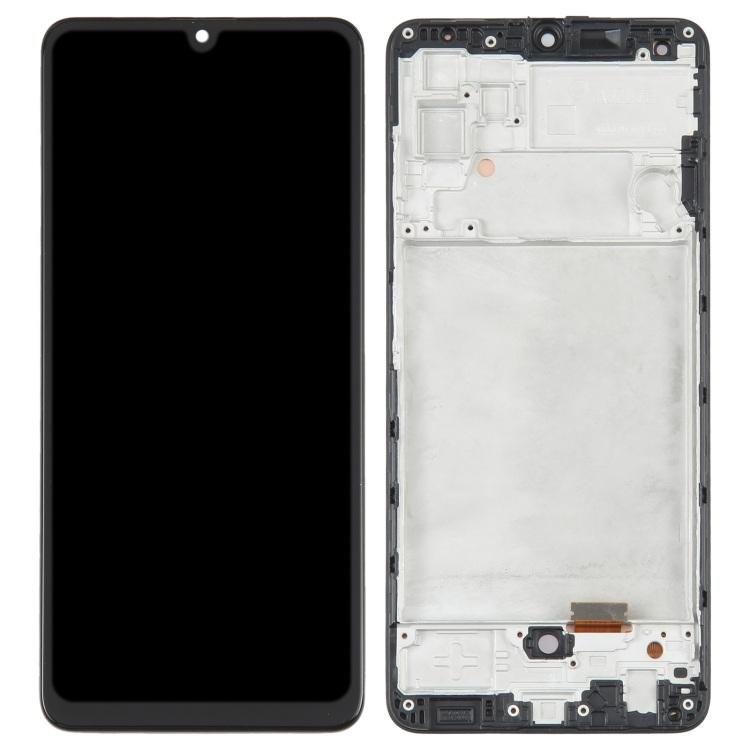 DISPLAY LCD + TOUCHSCREEN DISPLAY COMPLETO + FRAME PER SAMSUNG GALAXY A32 4G A325F / A325M NERO OEM OLED