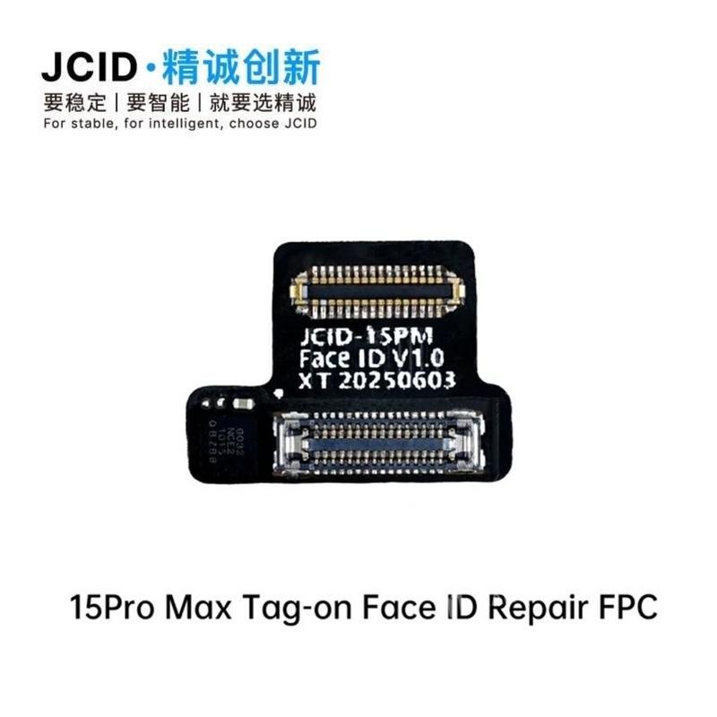 JCID FACE ID RIPARAZIONE FPC SENZA RIMOZIONE (PUò ESSERE COLLEGATO DIRETTAMENTE SENZA SMONTAGGIO) PER APPLE IPHONE 15 PRO MAX 6.7
