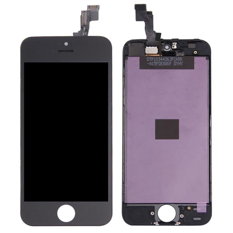 TOUCH + LCD DISPLAY COMPLETO OEM TIANMA PER APPLE IPHONE 5S / SE COLORE NERO