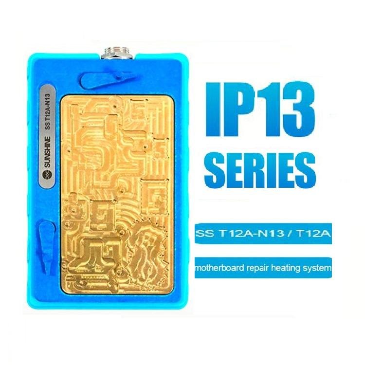 SUNSHINE SS-T12A-N13 STAMPO SCHEDA MADRE PER APPLE IPHONE 13 MINI / IPHONE 13 / IPHONE 13 PRO / IPHONE 13 PRO MAX