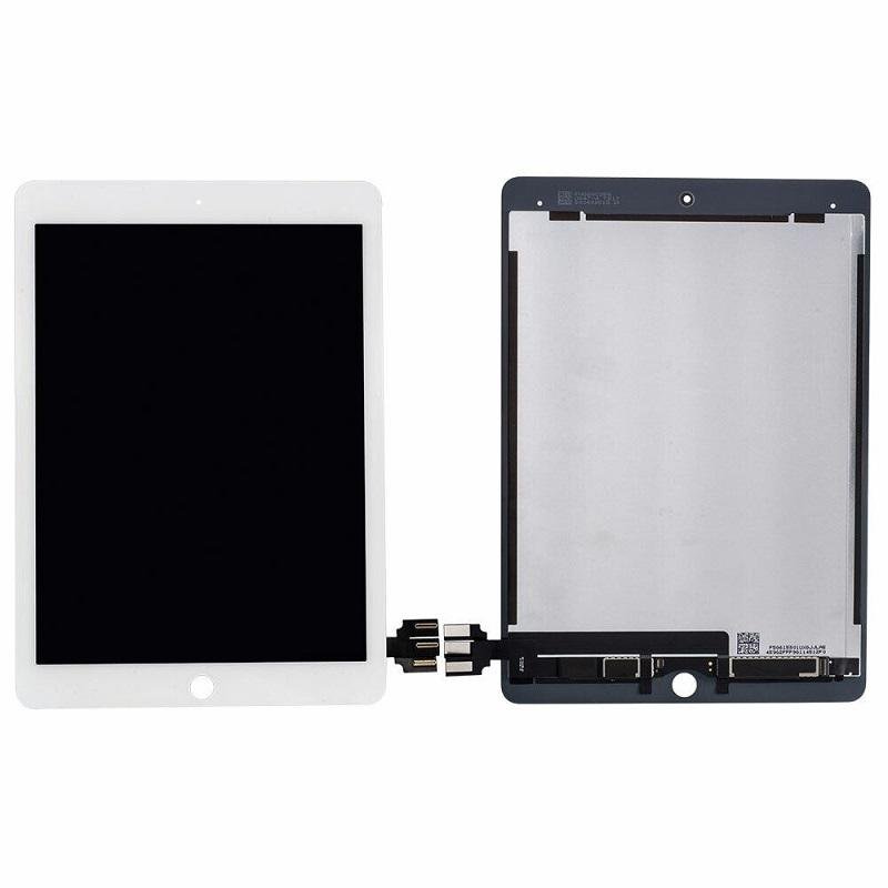 (Prenotazione) DISPLAY LCD + TOUCHSCREEN DISPLAY COMPLETO SENZA TOUCH SMALL BOARD PER APPLE IPAD PRO 9.7 A1673 A1674 A1675 BIANCO
