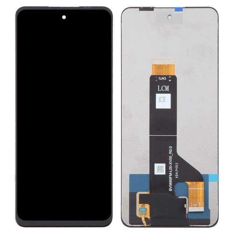 DISPLAY LCD + TOUCHSCREEN DISPLAY COMPLETO SENZA FRAME PER ZTE NUBIA NEO 3 5G NERO ORIGINALE