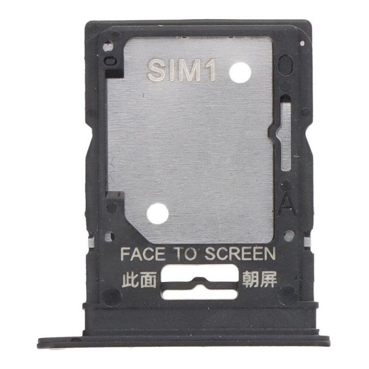 SIM TRAY PER XIAOMI REDMI NOTE 12 PRO 4G (2209116AG 2209116AG) GRIGIO / NERO