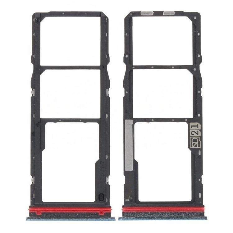 DUAL SIM TRAY PER MOTOROLA MOTO G04 (XT2421-2) BLU