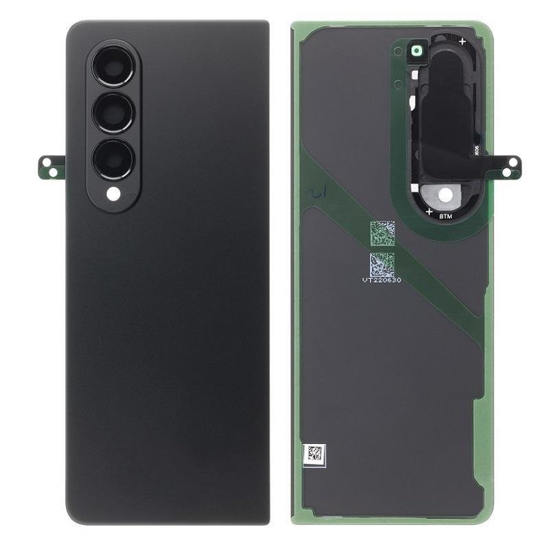 COVER POSTERIORE PER SAMSUNG GALAXY Z FOLD4 5G F936B NERO