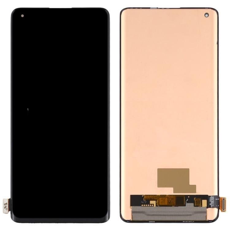 DISPLAY LCD + TOUCHSCREEN DISPLAY COMPLETO SENZA FRAME PER OPPO FIND X2 / OPPO FIND X2 PRO / ONEPLUS 8 PRO 1+8 PRO (IN2023 IN2020 IN2021 IN2025) NERO ORIGINALE