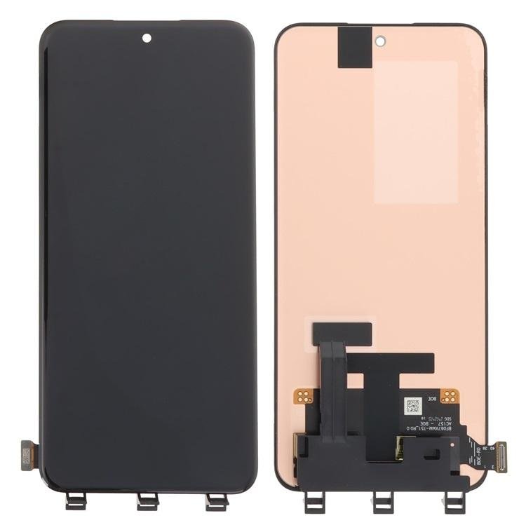 DISPLAY AMOLED + TOUCHSCREEN DISPLAY COMPLETO SENZA FRAME PER OPPO RENO12 PRO (CN VERSION PJW110) / OPPO RENO12 (CN VERSION PJV110) NERO ORIGINALE (BOE VERSION)